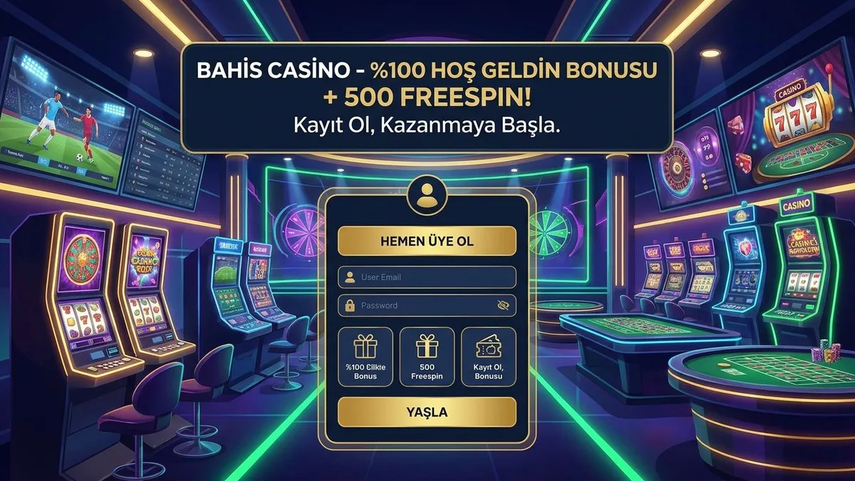 Bonusla kayıt ol